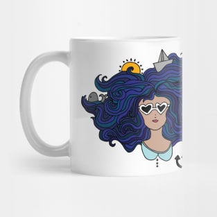 Girl of the Sea Mug